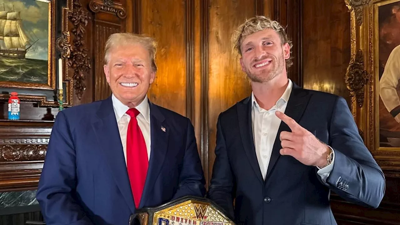 Logan Paul leaves fans split after announcing Donald Trump as his latest podcast guest