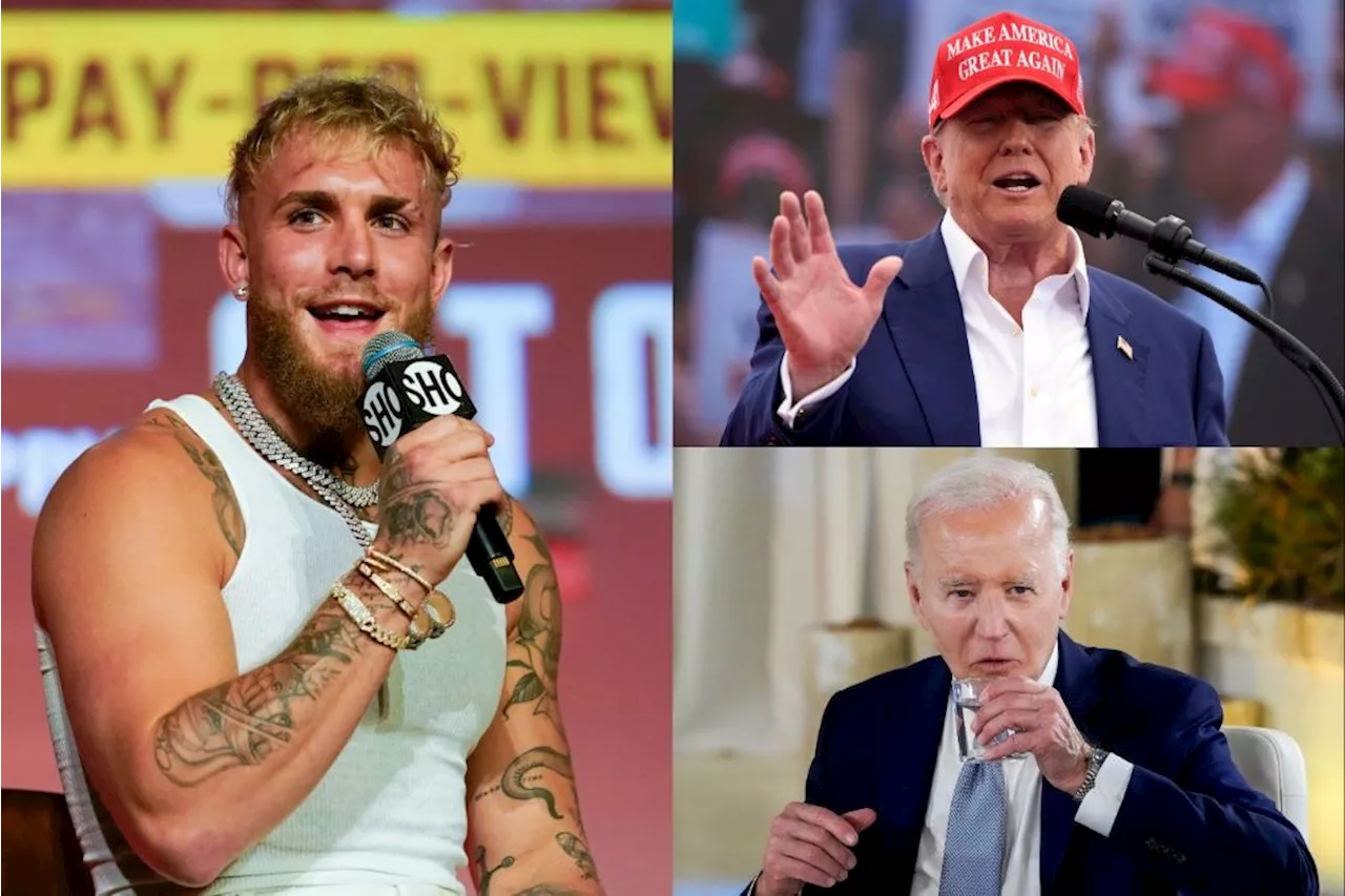 Jake Paul explains what younger voters want after he endorsed Trump