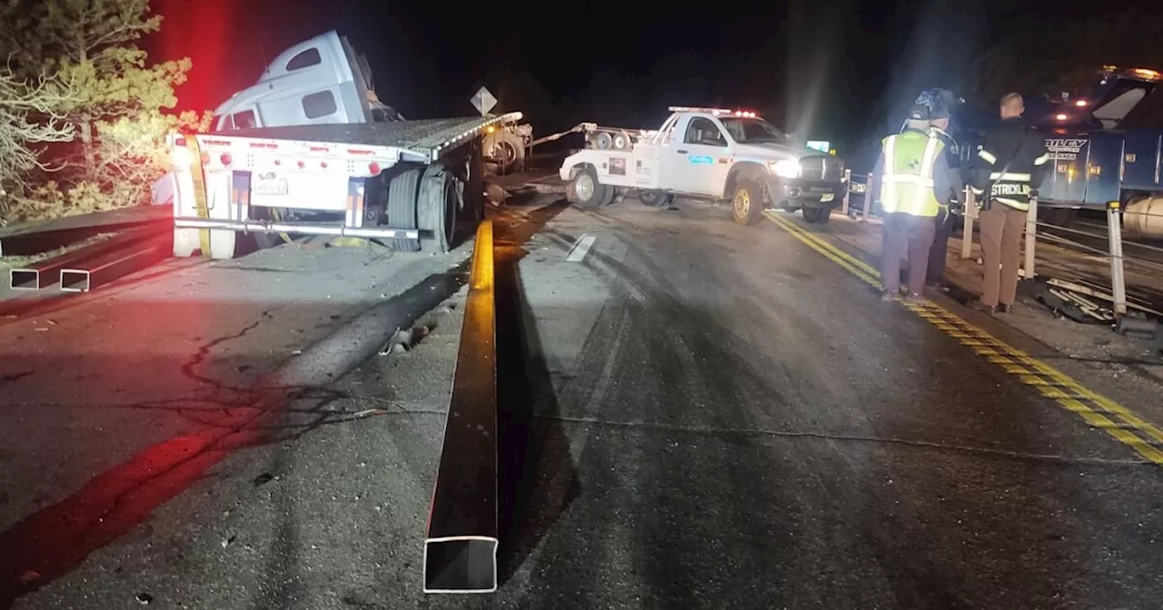 Semi driver involved in fatal crash on US 285 arrested on vehicular homicide charge