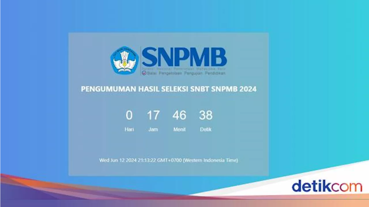 42 Link Pengumuman UTBK SNBT 2024 dan Cara Cek Hasilnya, Siap-siap!