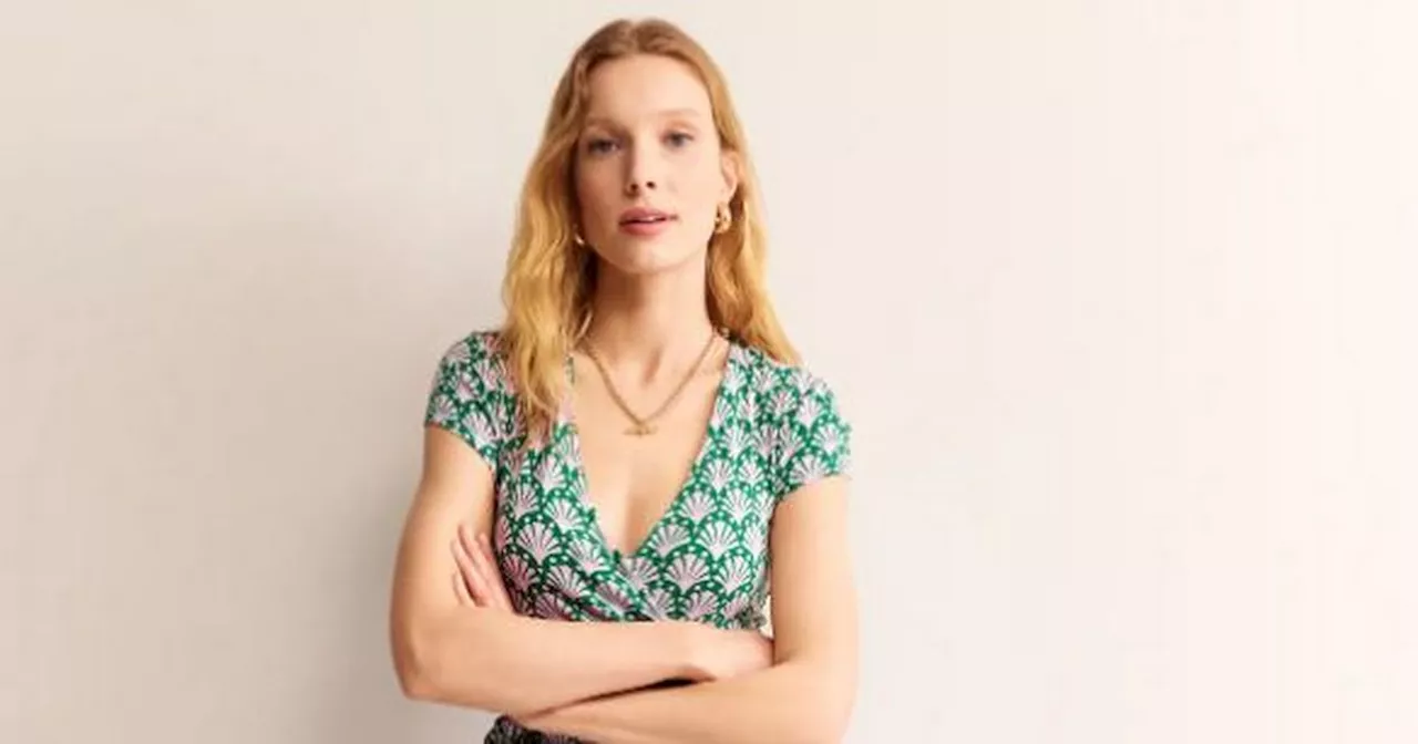 Boden slash price of 'winner' summer dress in 'gorgeous print'