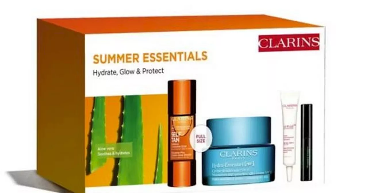 Boots slash price of Clarins set that's 'amazing for dry skin