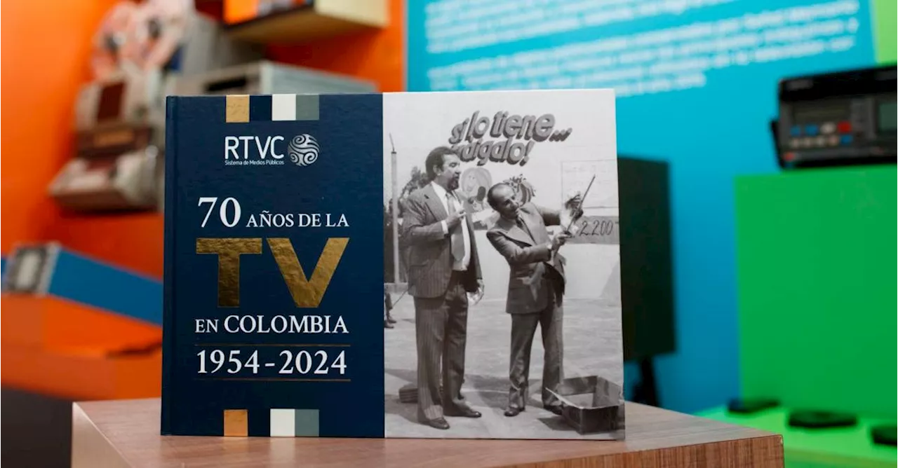 En los 70 años de la televisión en Colombia, RTVC edita libro conmemorativo