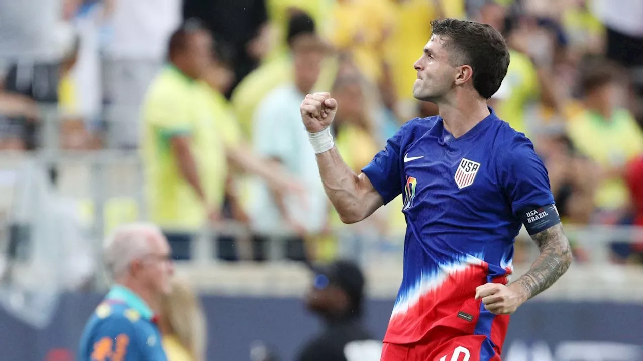 Pulisic rates 6/10 as Brazil draw gets USMNT back on track