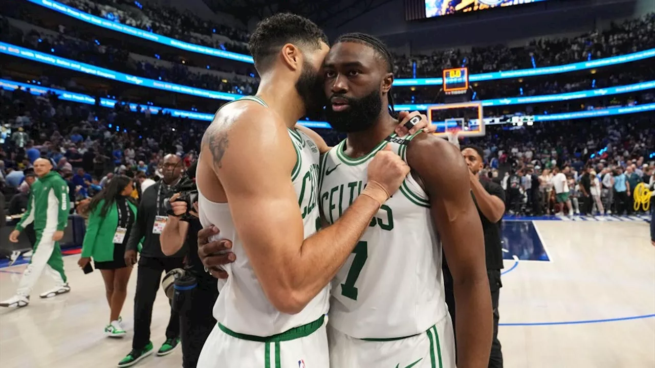  Jayson Tatum et Jaylen Brown mènent les Boston Celtics à une victoire du titre