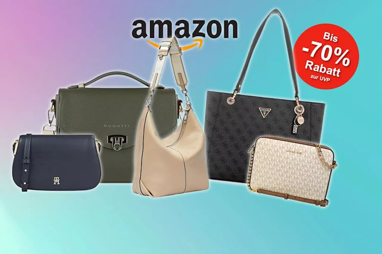 Mega Taschen Sale bei Amazon: Bis zu 70% auf Marken wie Michael Kors, Liebeskind, Guess, Lacoste, u.v.m. |