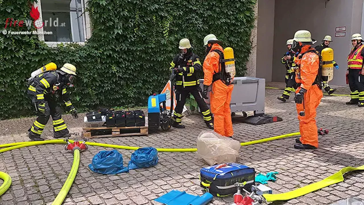 Bayern: Aufgeblähte Speicherzellen einer Sicherheitsbeleuchtung in München