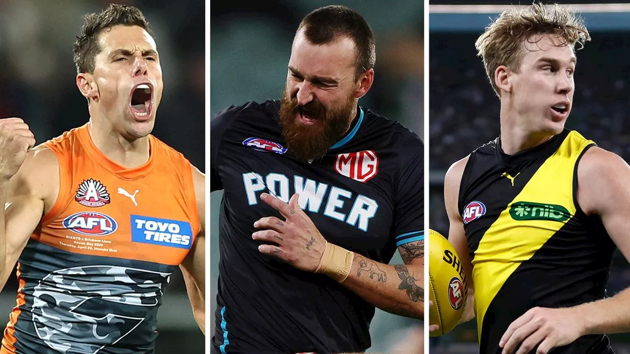 AFL Teams: Giants guns, Tigers beast back; Saints’ painful outs as Port spearhead axed