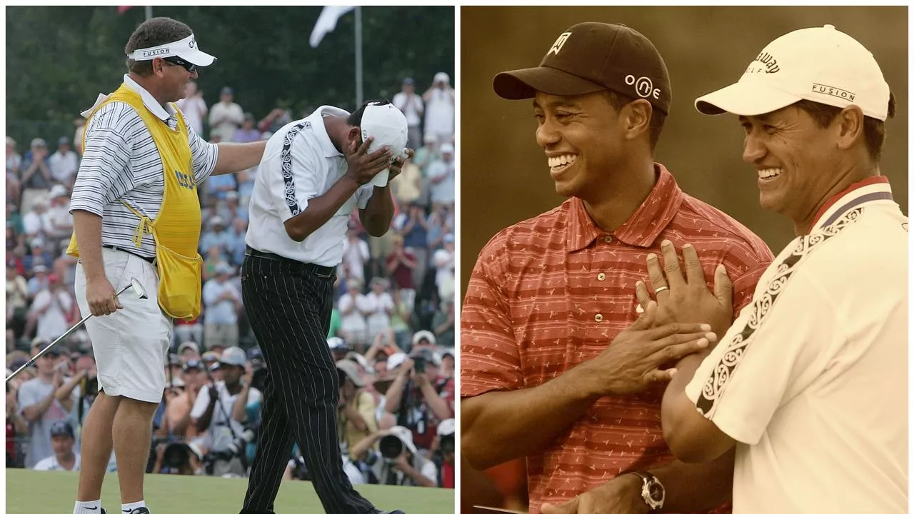 Epic rise and fall of unlikely major champ... and ‘p***d off’ Tiger act he’ll never forget