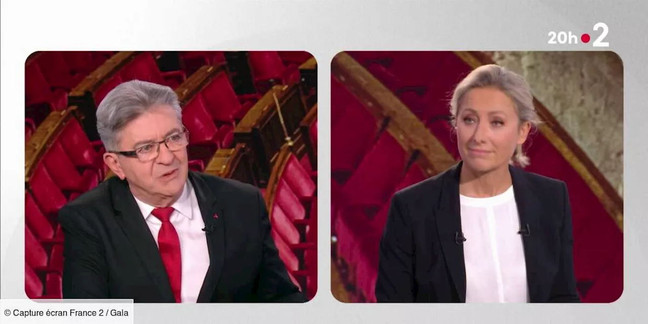 – Jean-Luc Mélenchon rabroue Anne-Sophie Lapix après une question sur Adrien Quatennens : “Laissez-mo...