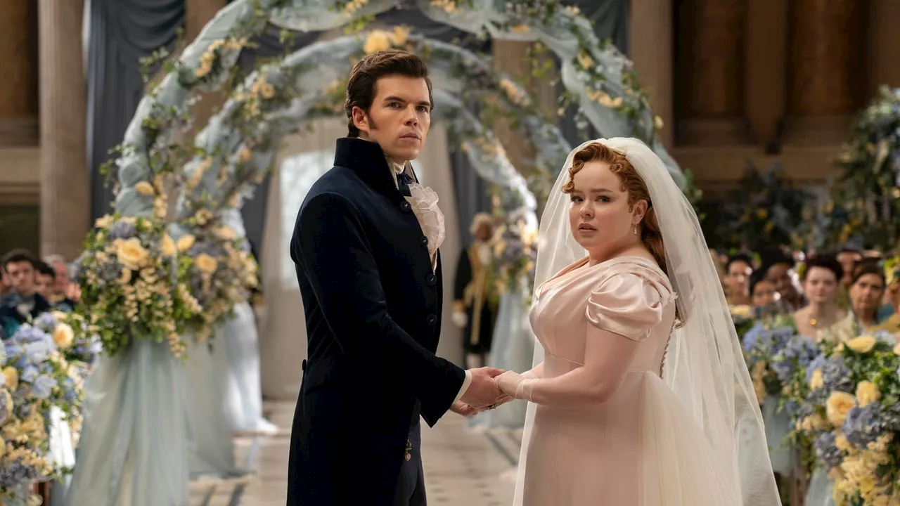 Penelope and Colin's wedding on Bridgerton featured a major easter egg