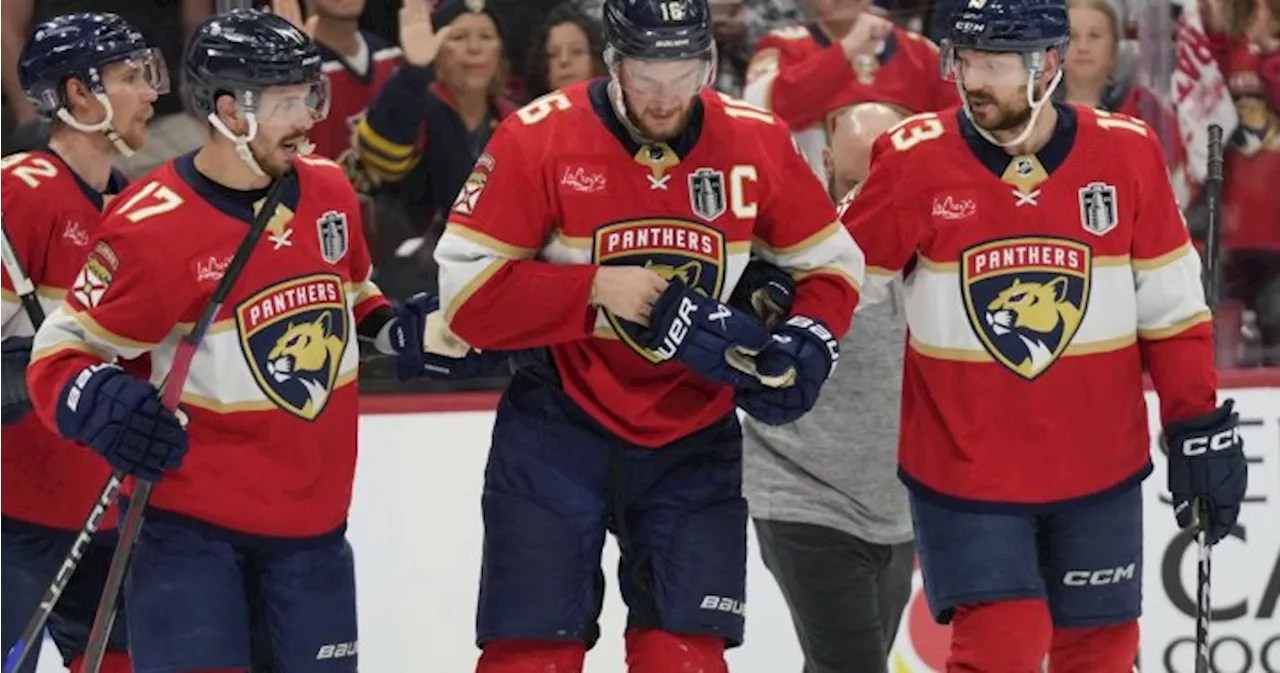 Florida Panthers forward Aleksander Barkov to play in Game 3 of Stanley Cup Final