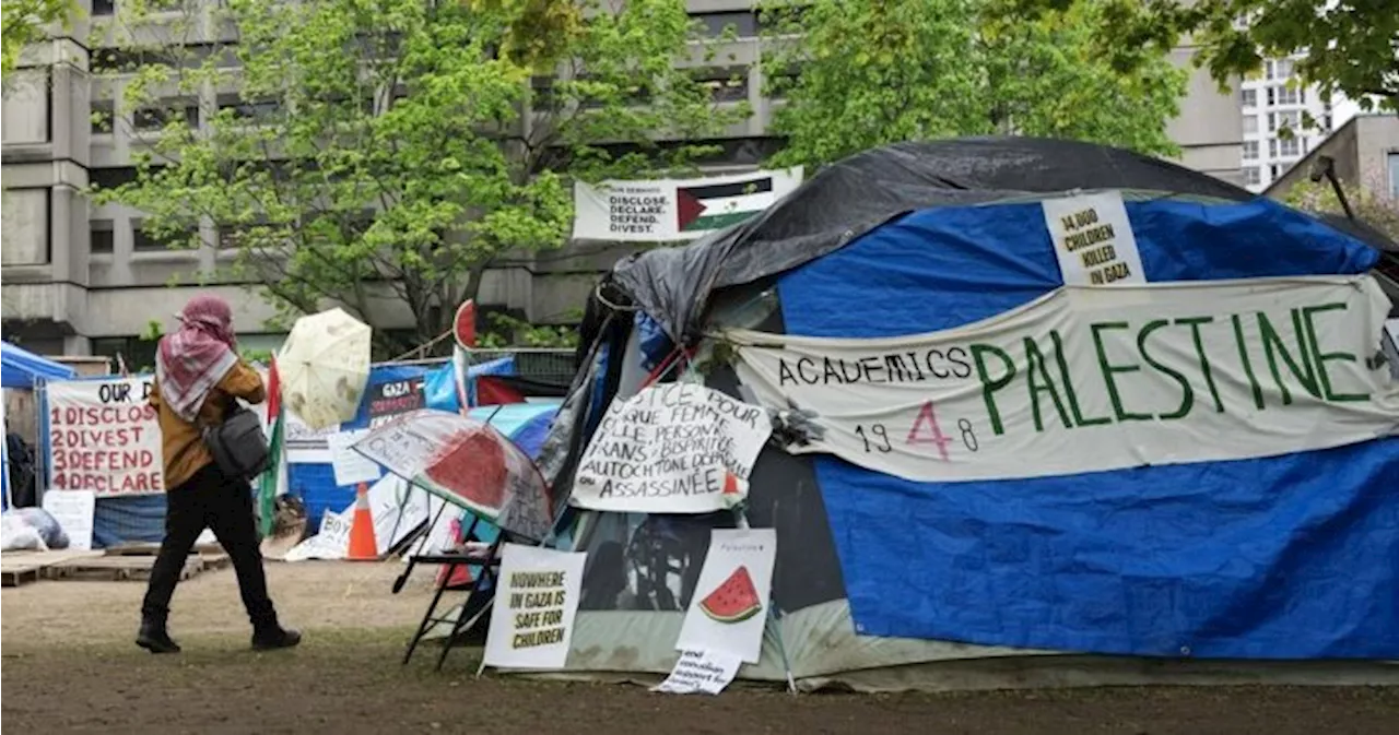 Pro-Palestinian encampment members say McGill’s latest offer is ‘laughable’