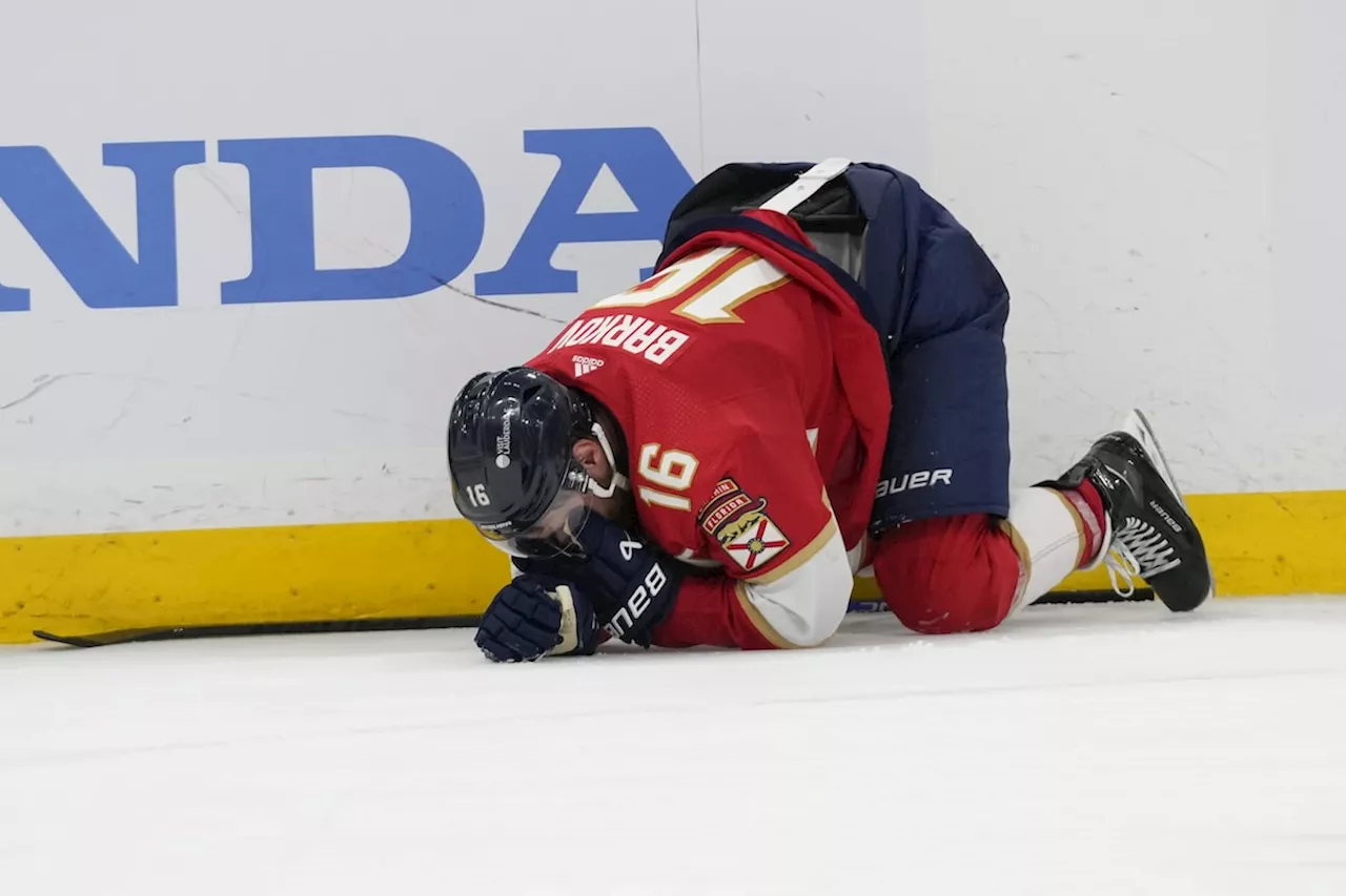 Panthers captain Aleksander Barkov in lineup for Game 3 of Stanley Cup final