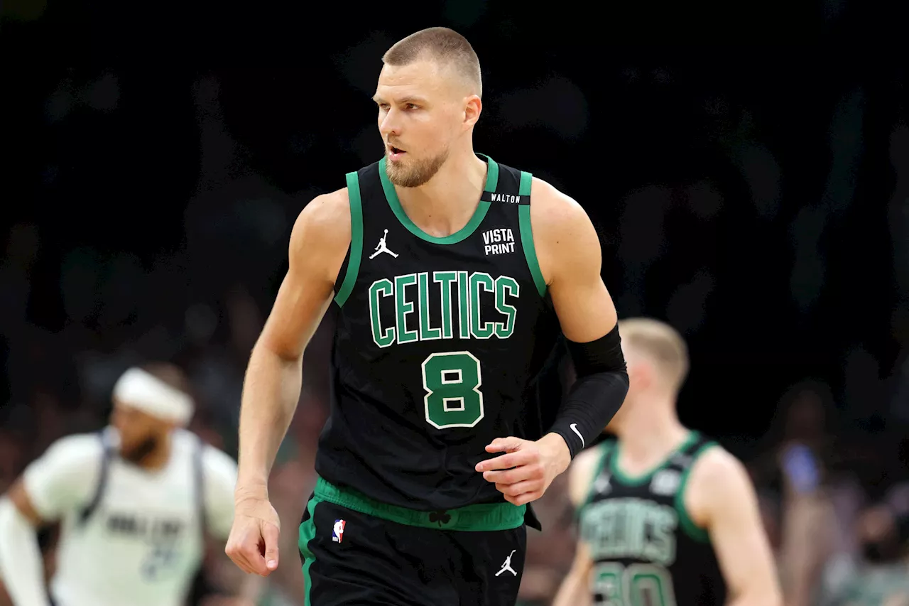 Celtics' Kristaps Porzingis out for Game 3 of NBA Finals