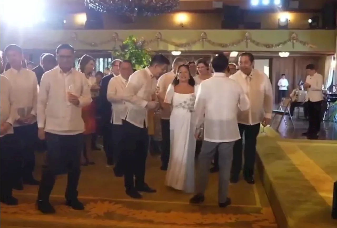 Chiz on viral video with First Lady during Vin d'honneur : 'I was being a gentleman'