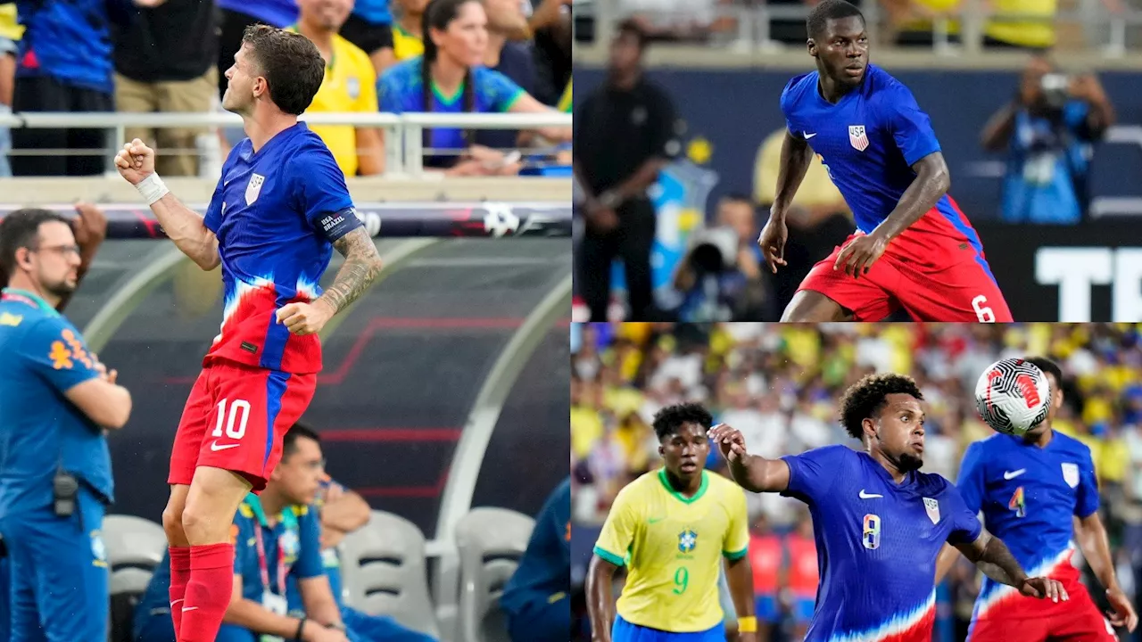 USMNT player ratings vs Brazil: Christian Pulisic and Matt Turner lift U.S. to statement draw ahead of Copa America