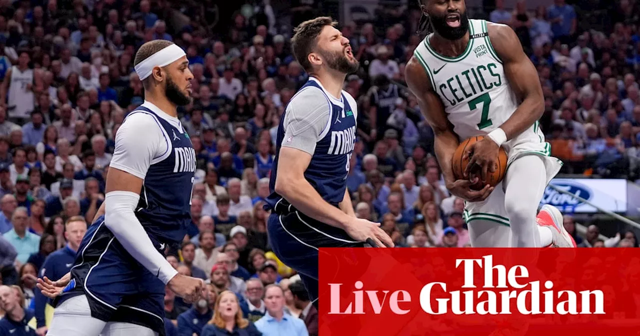 NBA finals Game 3: Boston Celtics 106-99 Dallas Mavericks