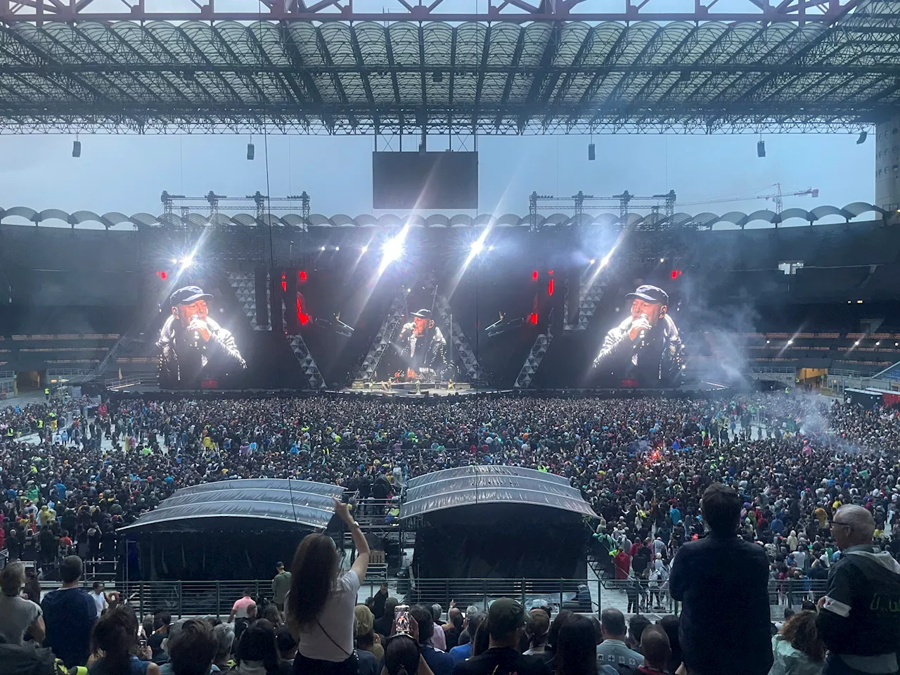 Vasco Rossi a San Siro, diario di una serata col Blasco