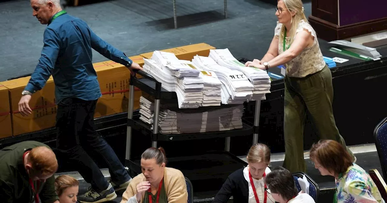 European election results: Midlands-North-West and Ireland South counts continue