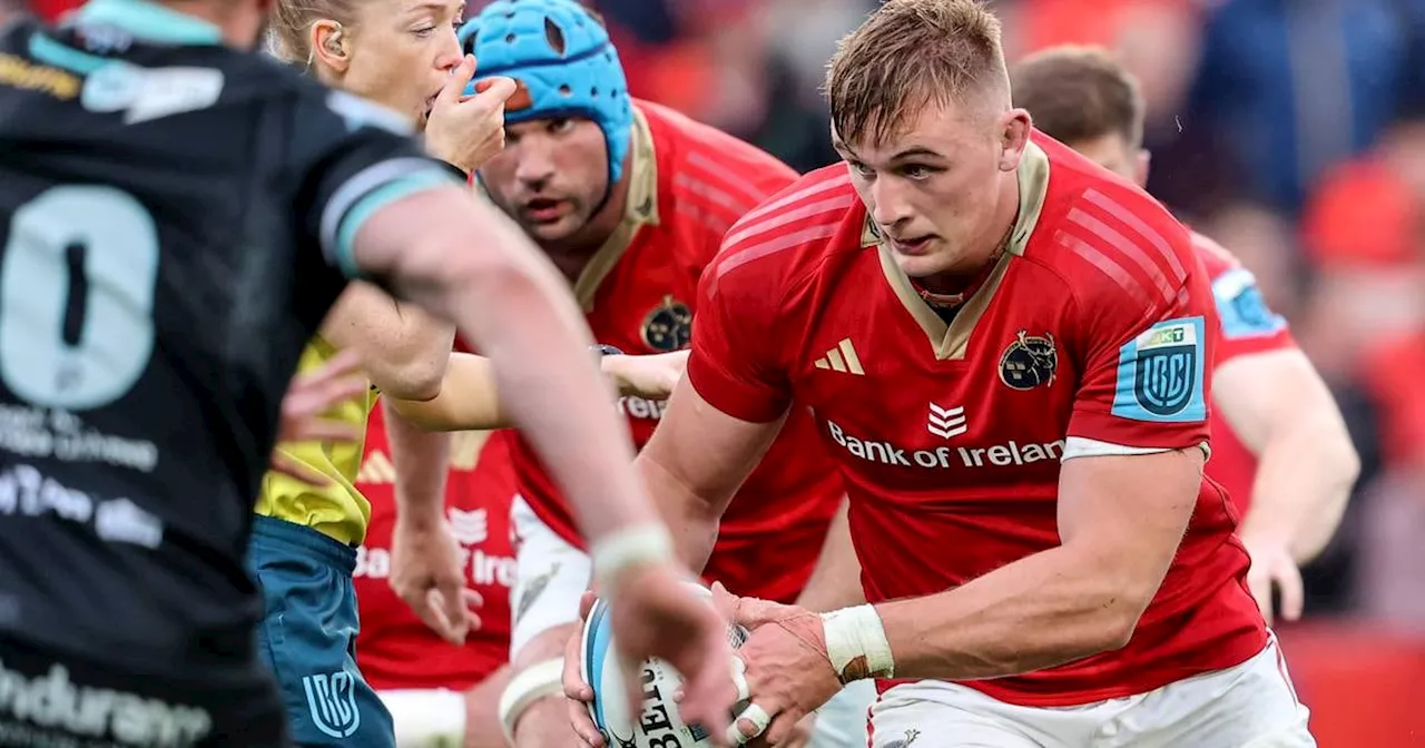 Gavin Coombes fully focused as Munster bid for final place