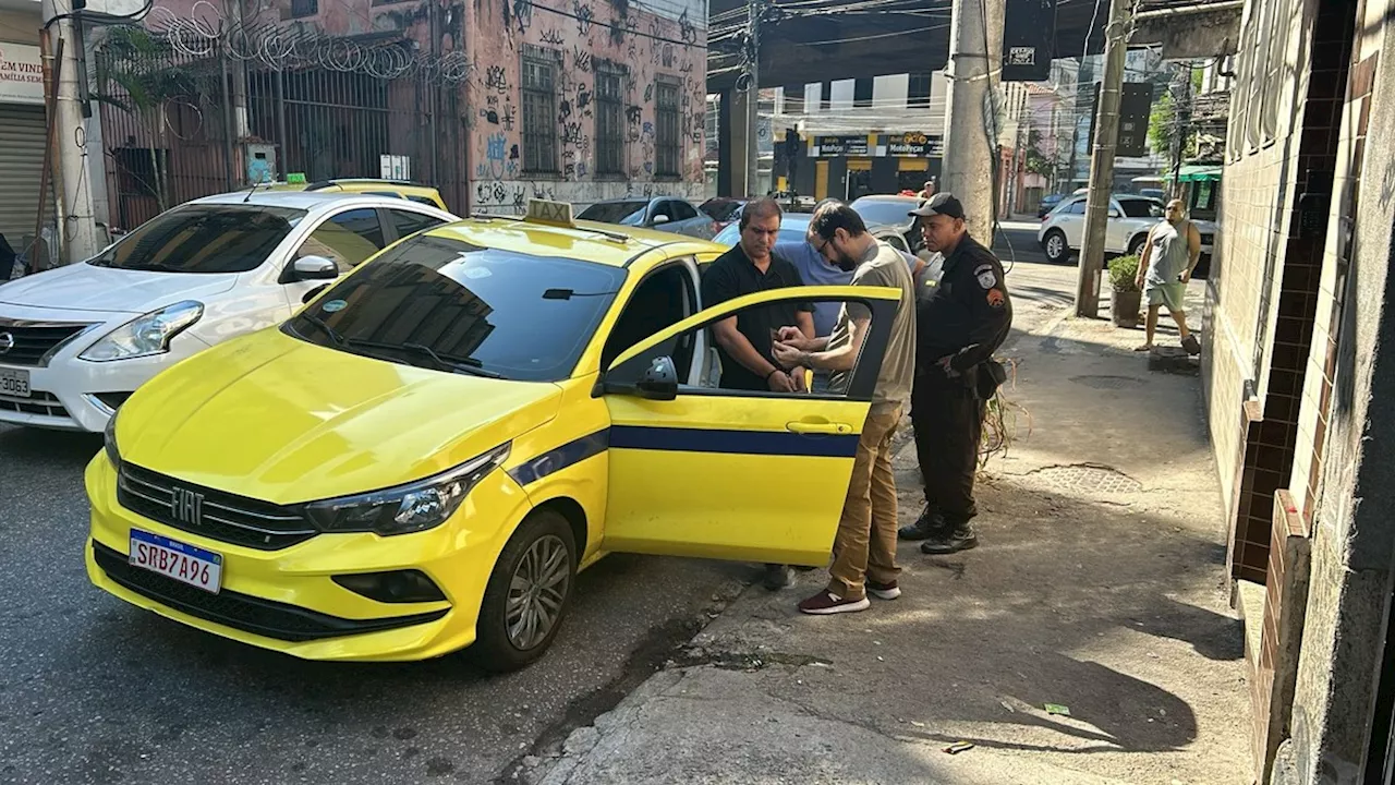 Taxista é preso por suspeita de fraudar aplicativo de transporte da prefeitura