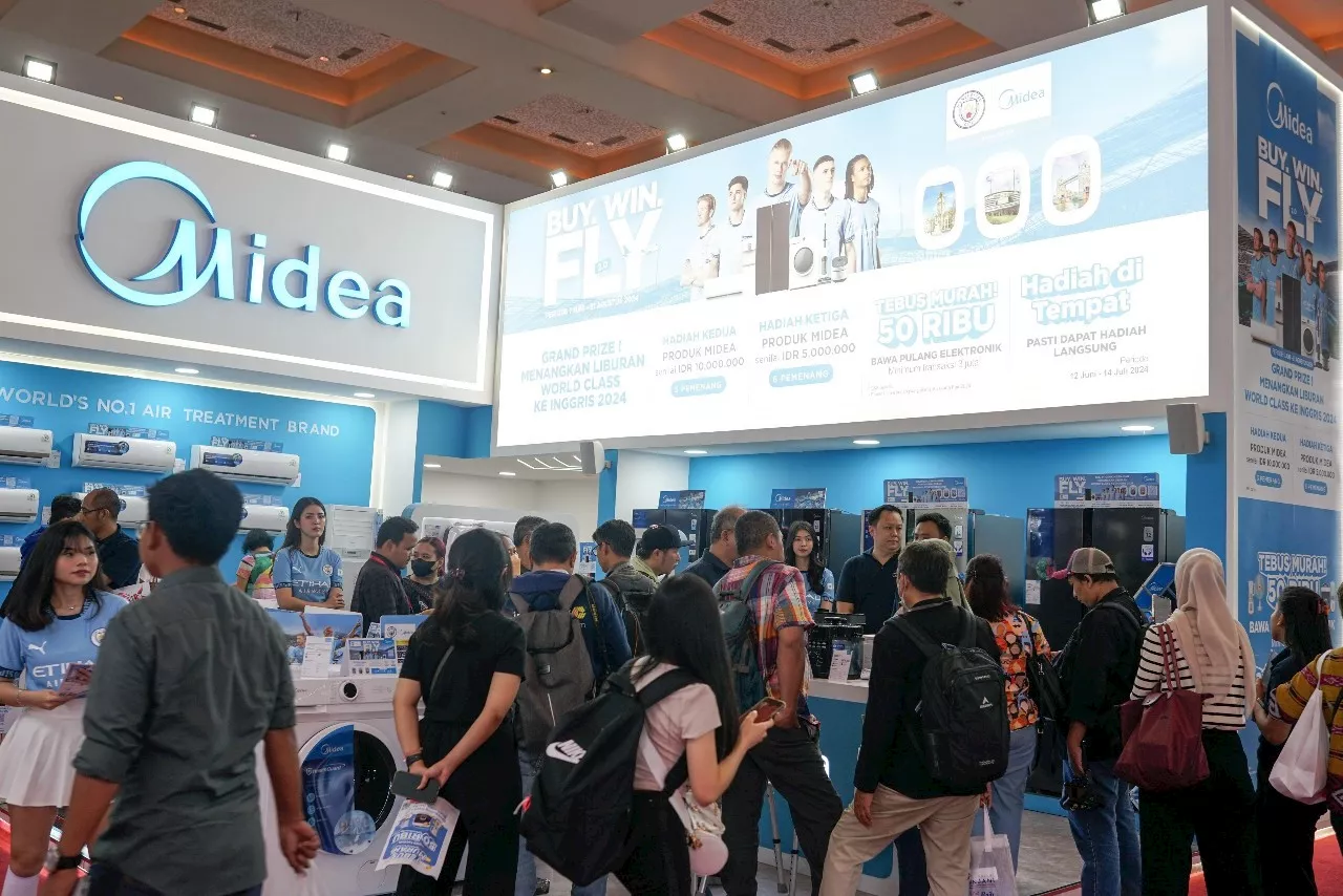 Midea Hadir di Jakarta Fair 2024, Banyak Promo Menarik