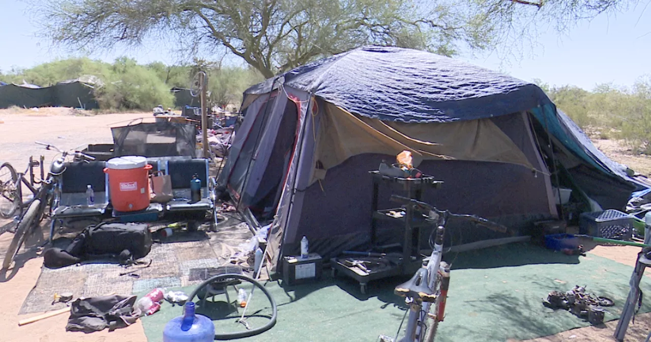 Tucson's homeless take on the heat in the 100-Acre Wood