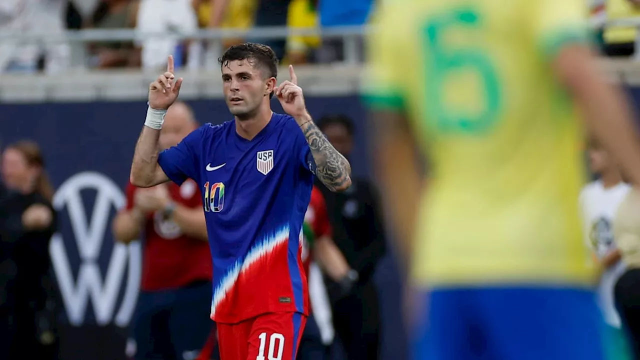 Pulisic ganz frech: USA stoppen Misere gegen Brasilien per 1:1