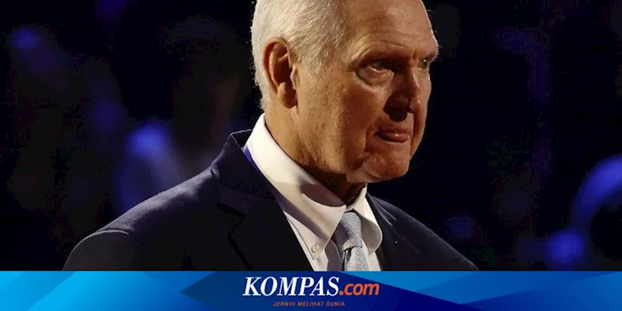 Legenda Lakers Jerry West Meninggal Dunia pada Usia 86 Tahun