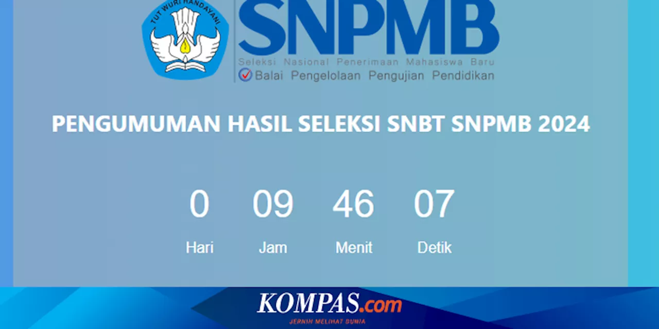 Jam Berapa Hasil UTBK SNBT 2024 Diumumkan?