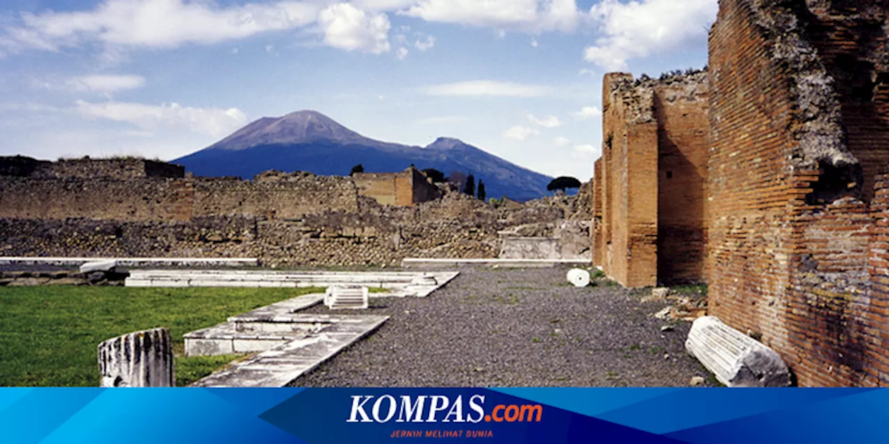 Penggalian Pompeii Temukan 'Ruang Biru' yang Diyakini Kuil Kuno