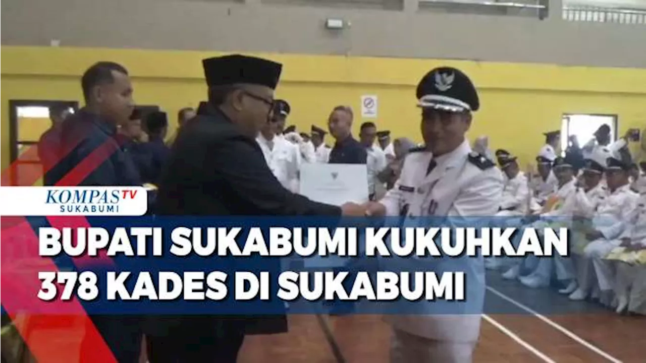 Bupati Sukabumi Kukuhkan 378 Kades Di Kabupaten Sukabumi