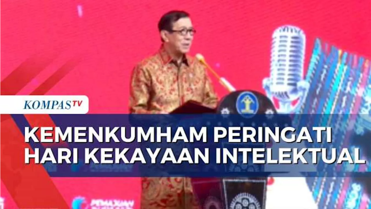 Kemenkumham Yasonna Laoly Dorong Pengembangan Kekayaan Intelektual