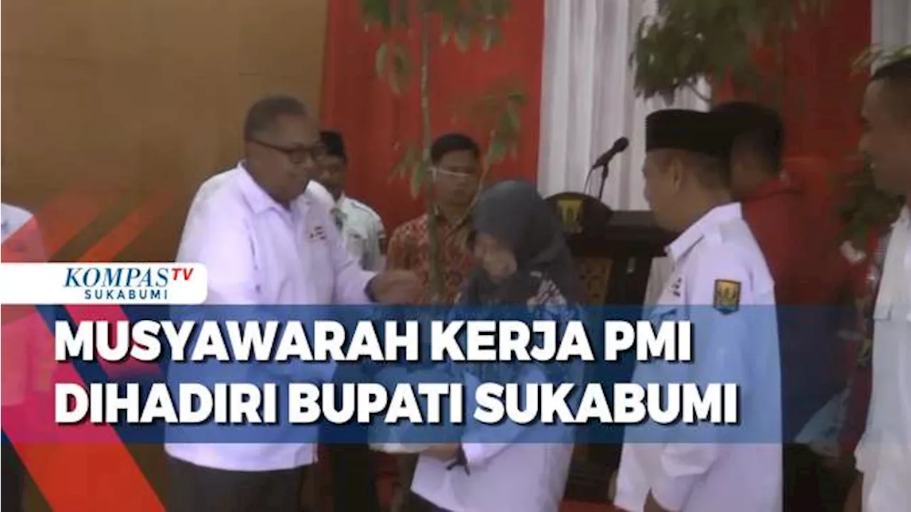 PMI Kabupaten Sukabumi Gelar Musyawarah Kerja