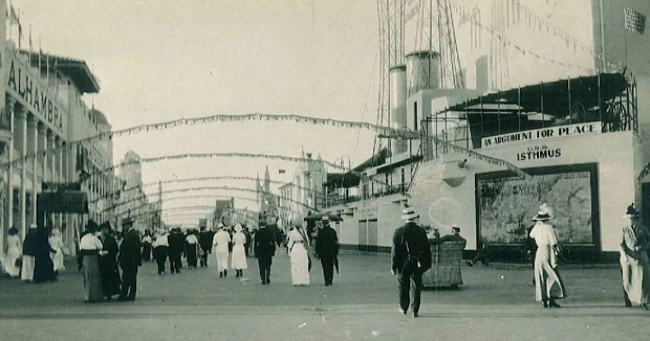 1915 EXPO CENTENNIAL: Overview Balboa Park, 7th Avenue Homes & Park, Spreckles Theater, MCRD, Navy