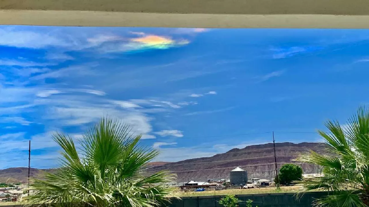 Southern Utah sky watchers capture 'magical' fire rainbow