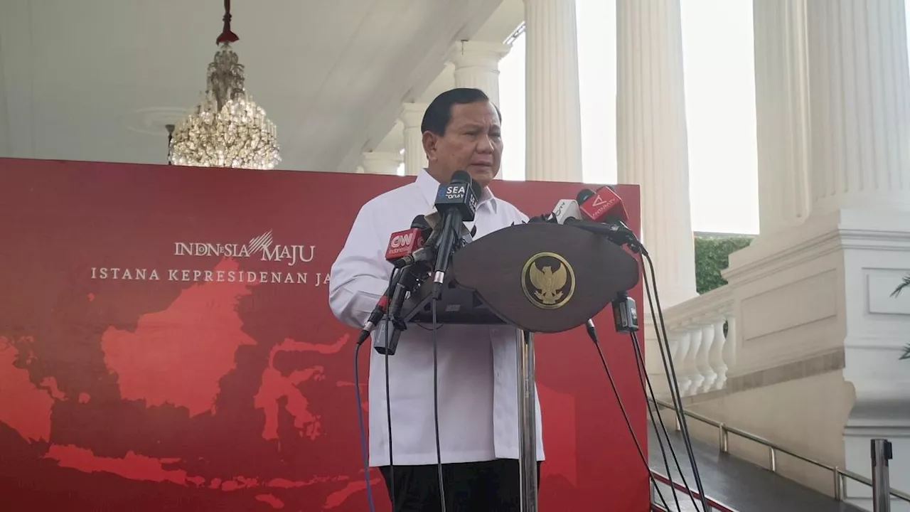 Bertemu Presiden Jokowi di Istana Jakarta, Ini Yang Dilaporkan Prabowo