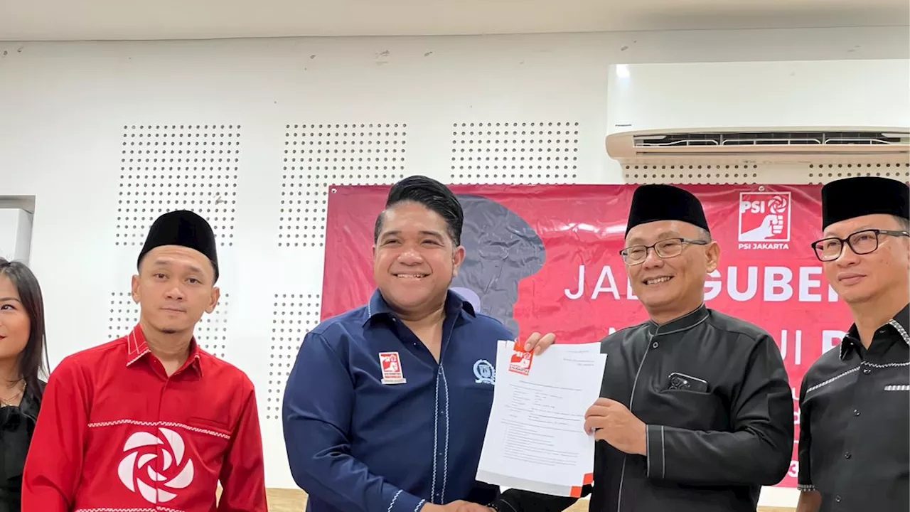 Ketua FBR Lutfi Hakim Daftar Bakal Cagub Jakarta 2024 dari PSI