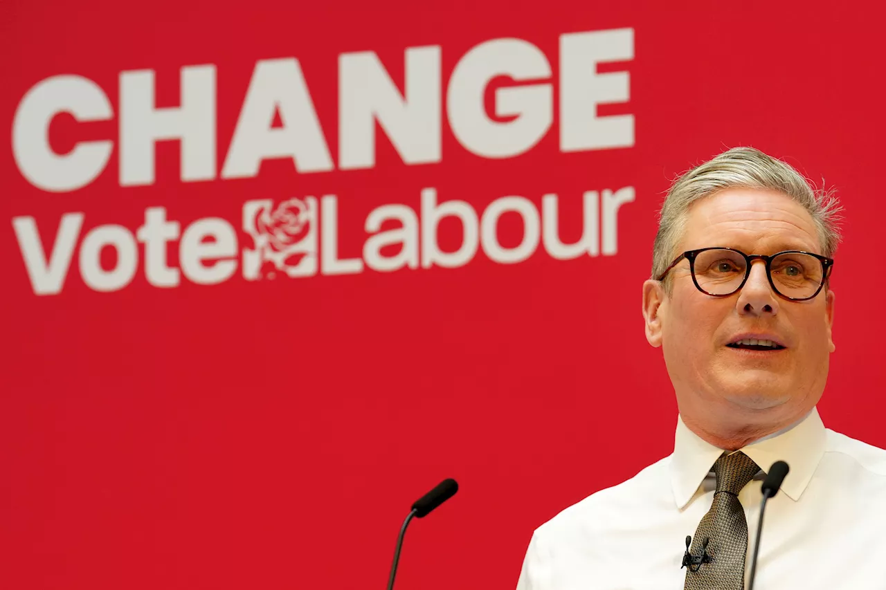 UK Labour leader Keir Starmer says he'll end the era of 'gestures and gimmicks' if he wins power