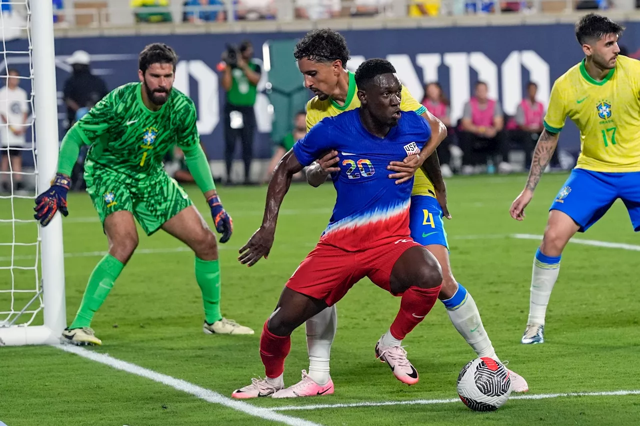 Vor Copa América: USA und Brasilien trennen sich 1:1