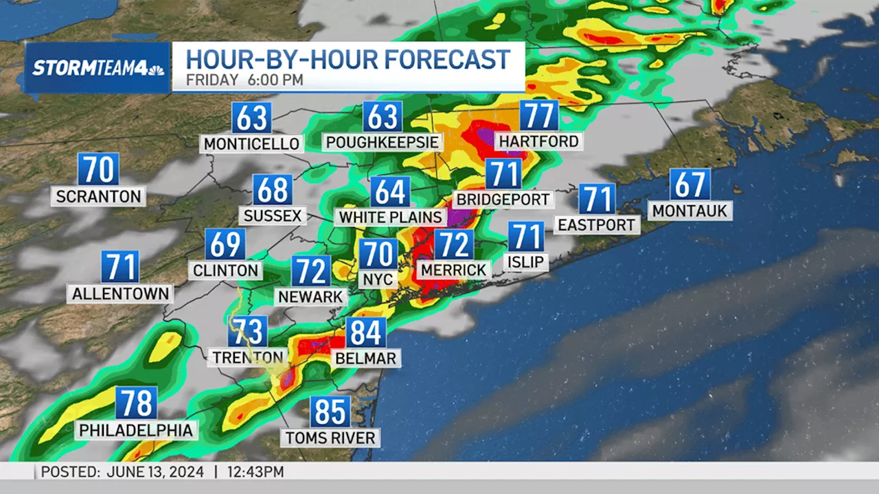 Fueled by heat and humidity, Friday PM storms threaten to pack a punch with wind, rain