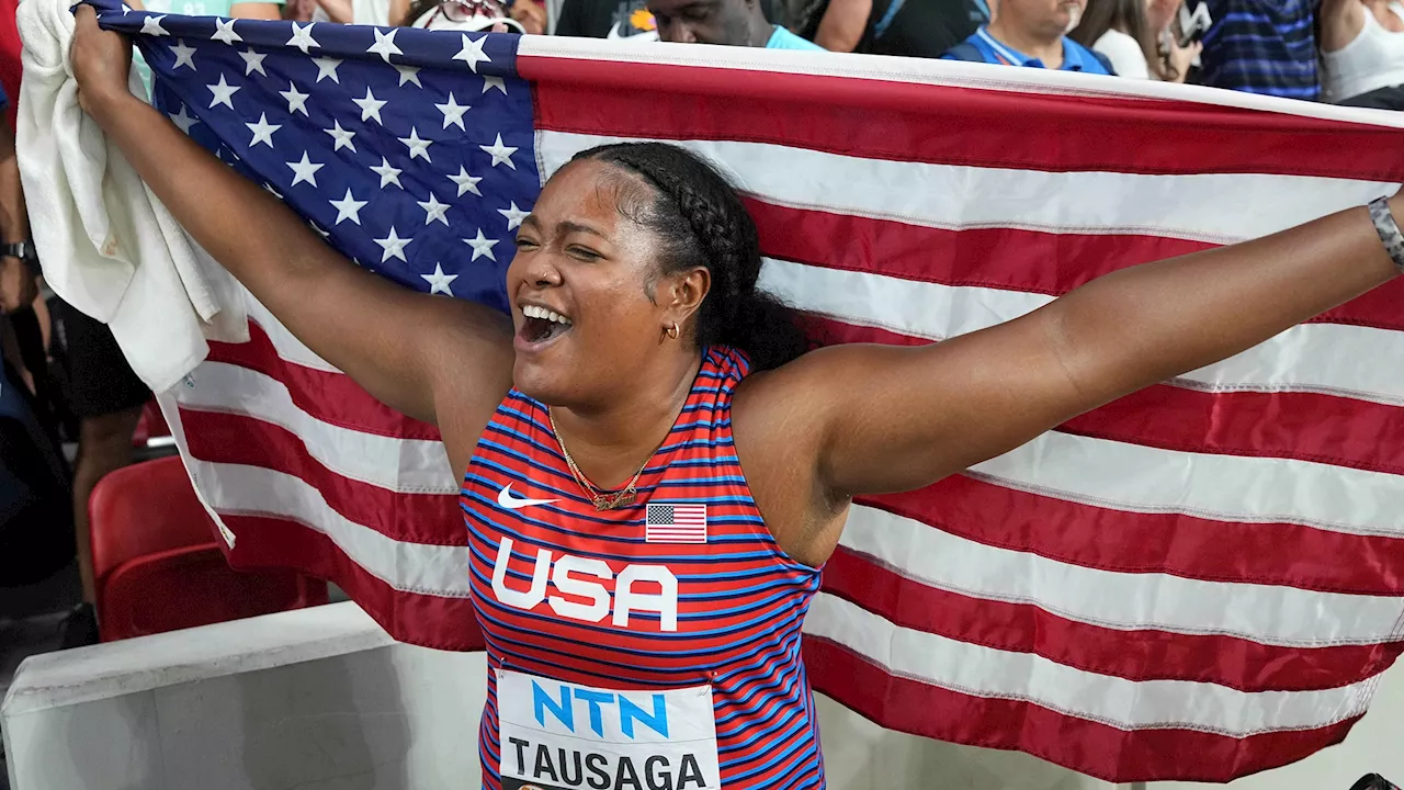 ‘Mom made me do it': Spring Valley discus thrower vying for spot in 2024 Paris Olympics