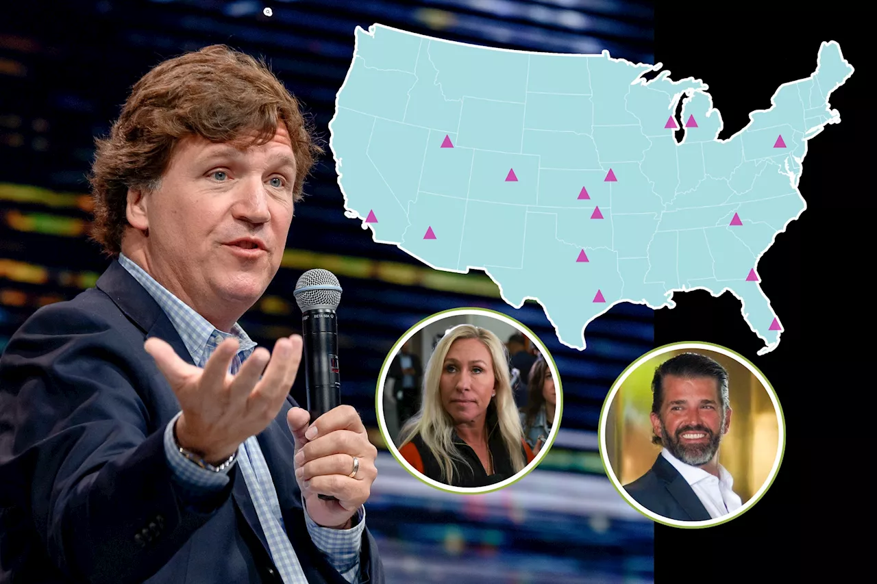 Tucker Carlson Live Tour: Map, Guest List, Ticket Prices, More