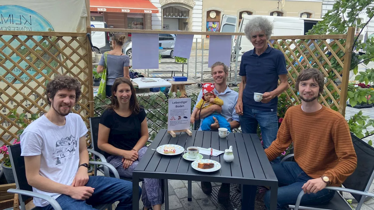 Klimacafé am Wochenmarkt in Waidhofen/Ybbs