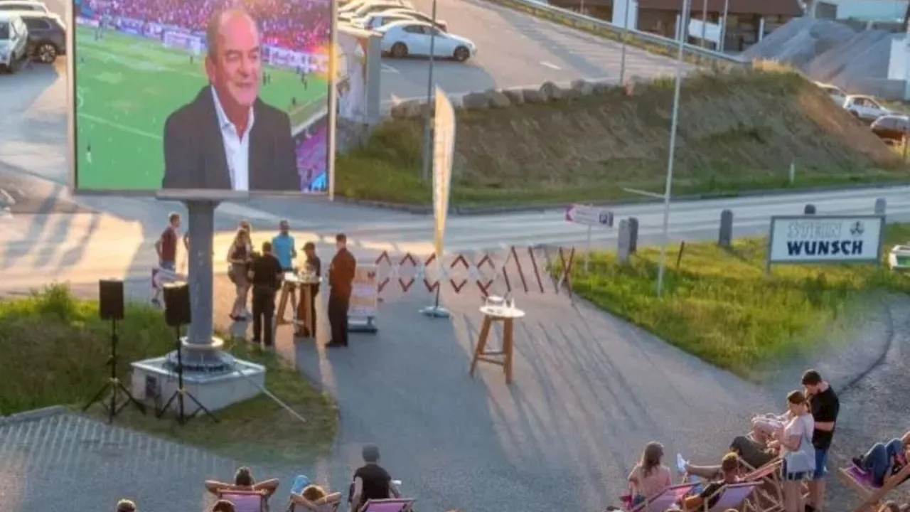 Public Viewing im Bezirk Zwettl: Hier läuft die EM auf der Leinwand