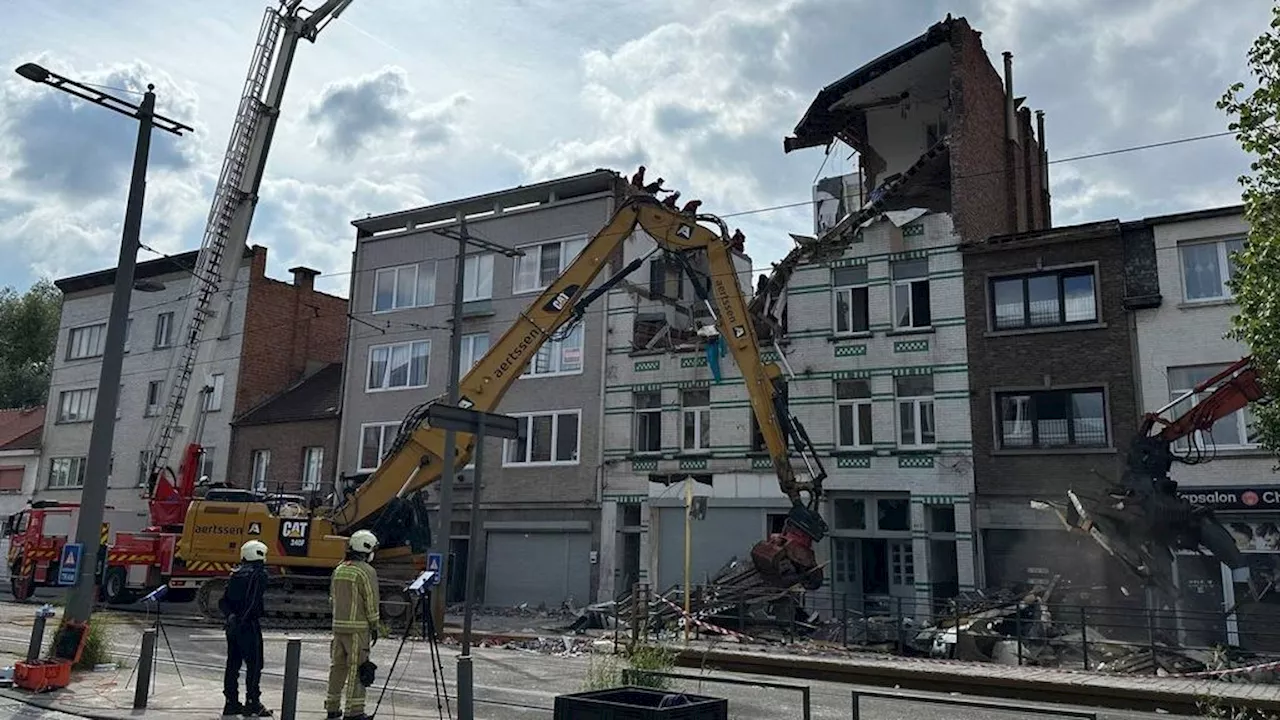 Derde dode gevonden onder puin appartementencomplex Antwerpen