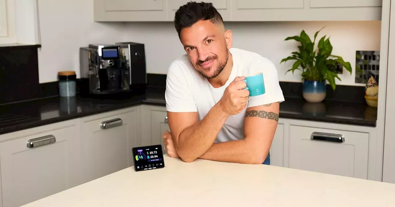 Peter Andre says Brits to be more energy efficient