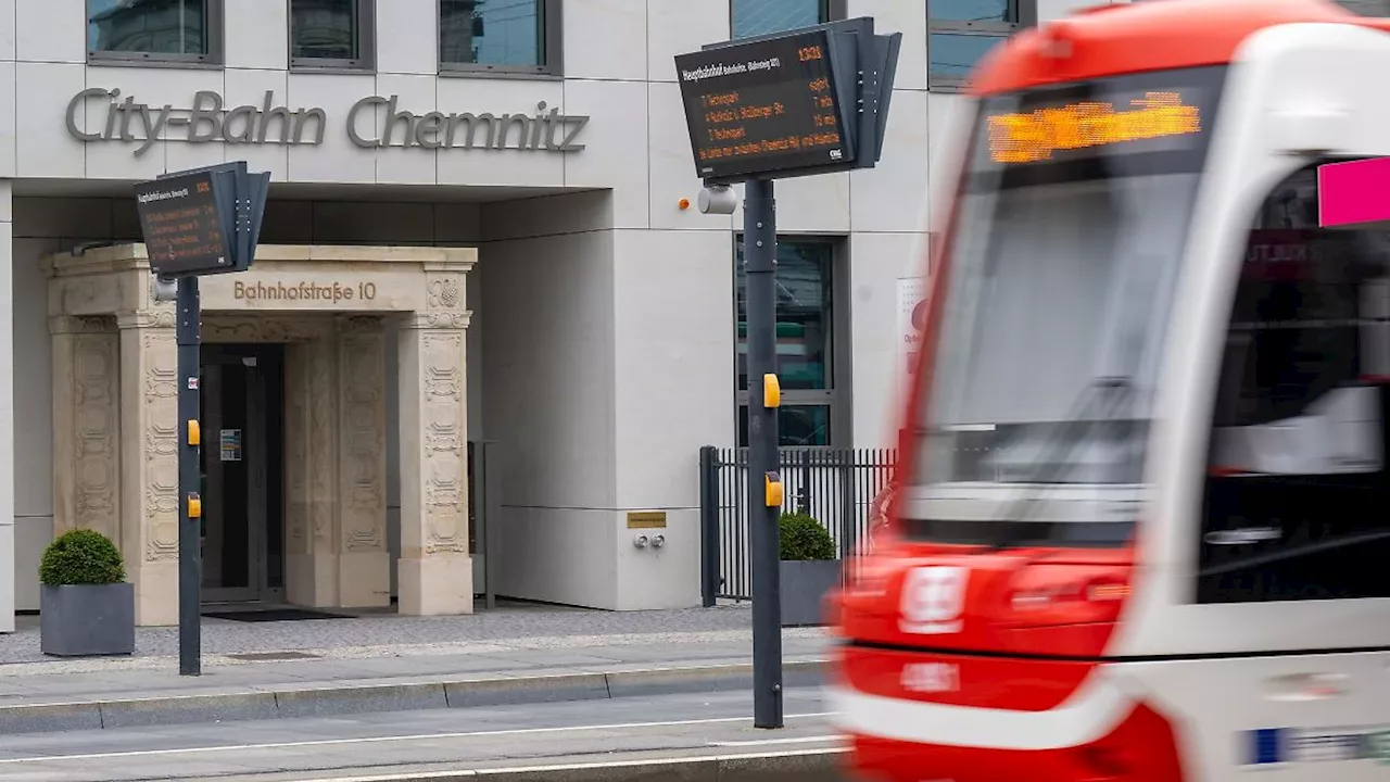 Sachsen: Erneut Streik bei der City-Bahn Chemnitz ab Freitag