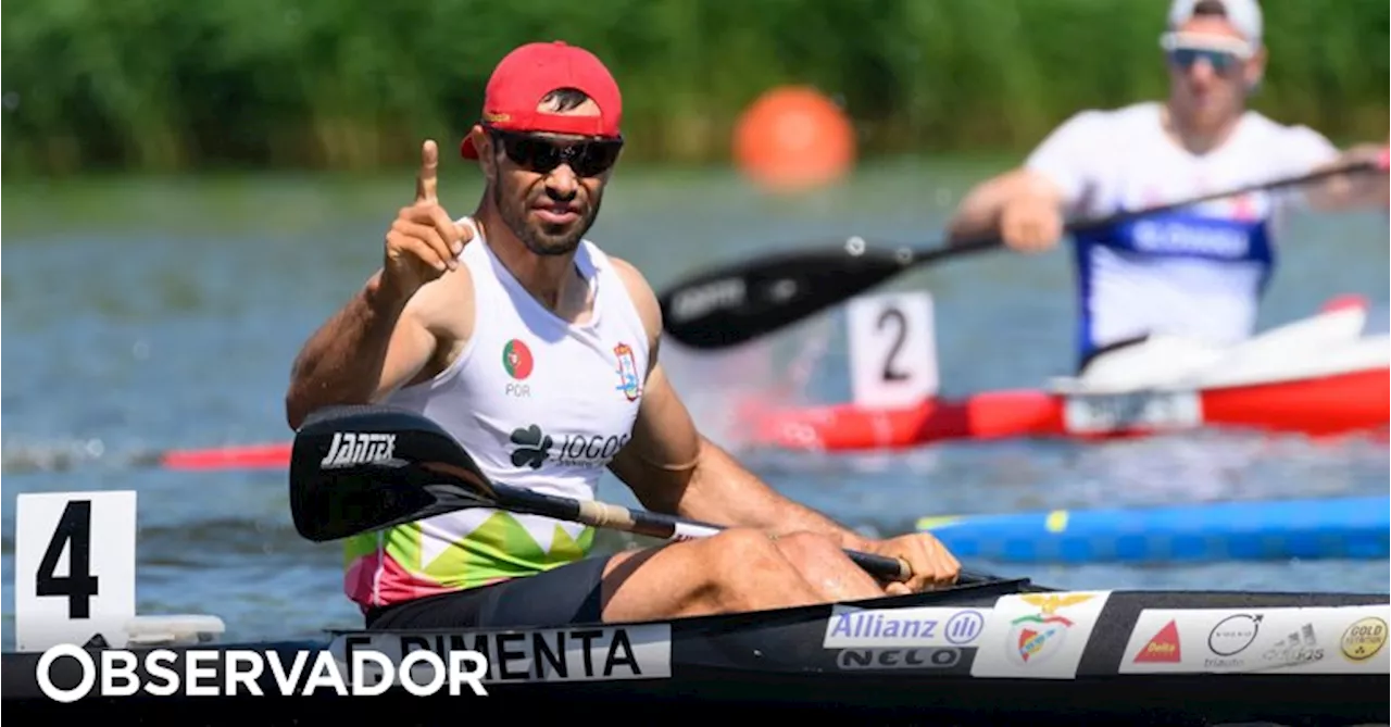 Fernando Pimenta passeia classe e está nas finais de K1 1.000 e 500 dos europeus